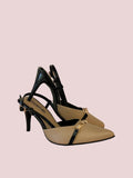 Stileto Liliane - Bambie Frappe x Charol Negro