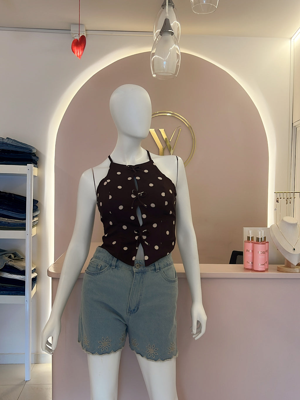 Short Bordado Girasol