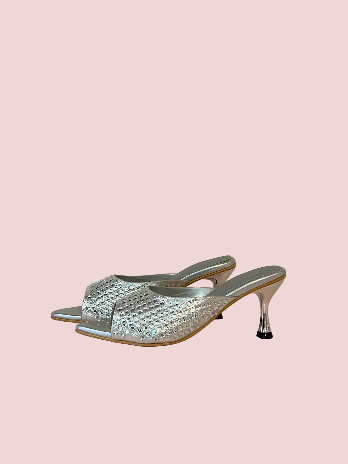 Tacón Plateado Bambina