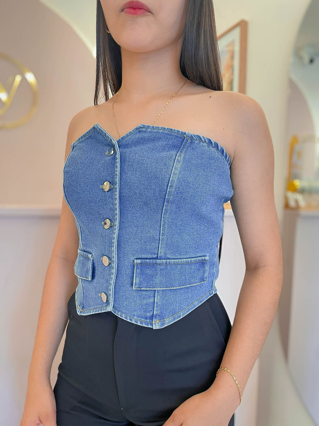 Top Denim DF01384