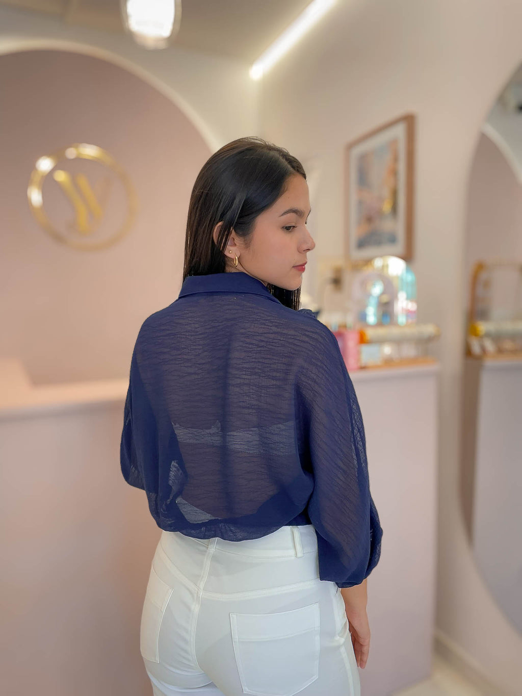 Blusa Transparencia DF02337