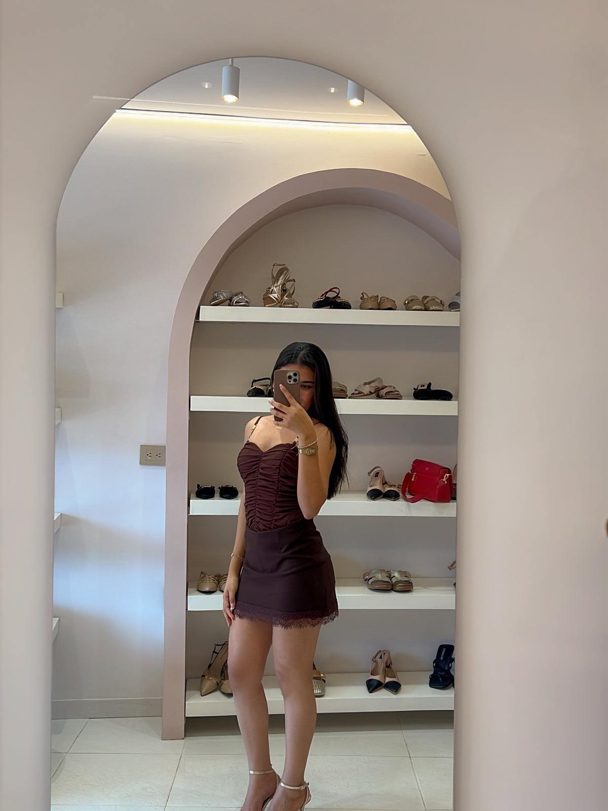Falda Short Tizhiri 12254