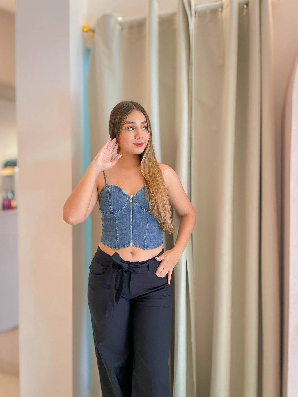 Top Denim Elena